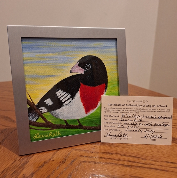 "Bliss" Hand-painted Acrylic Painting - Picture 15 of 15